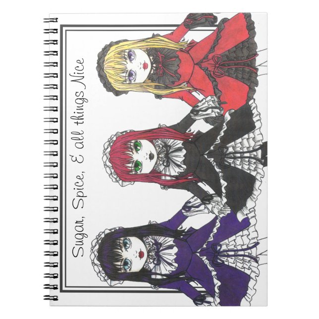 Cuaderno de las Tres Hermanas (Frente)