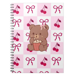 Cuaderno de lazos y osos