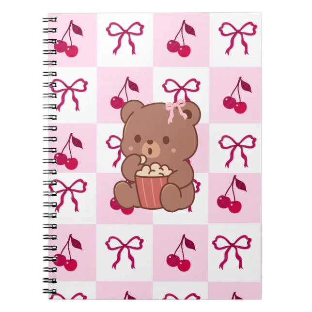 Cuaderno de lazos y osos (Frente)