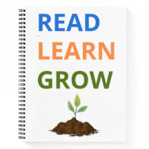 Cuaderno de lectura, aprendizaje y crecimiento