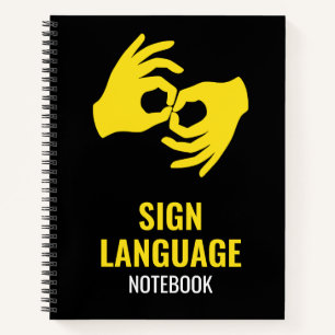 Cuaderno de Lengua de Señas – Notas de ASL