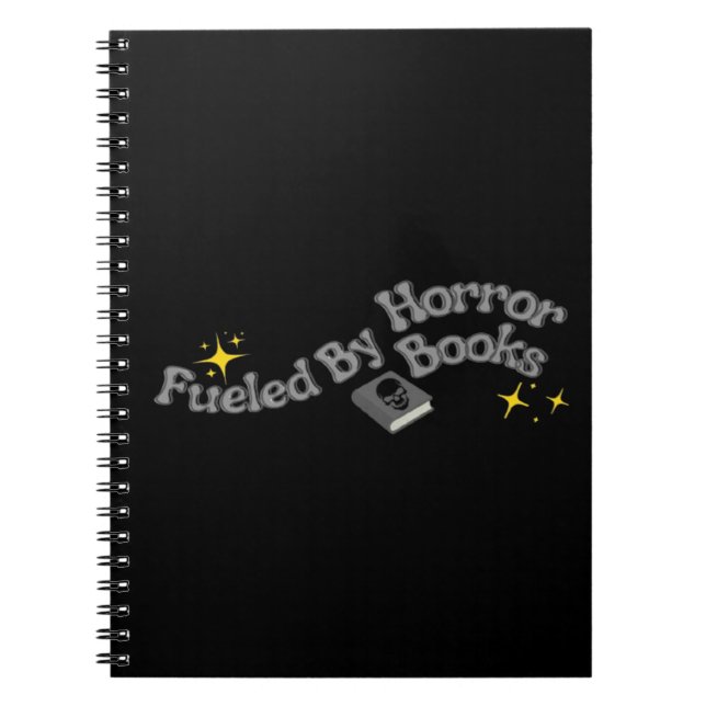 Cuaderno de Libros de Terror (Frente)