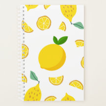 Cuaderno de limón fresco