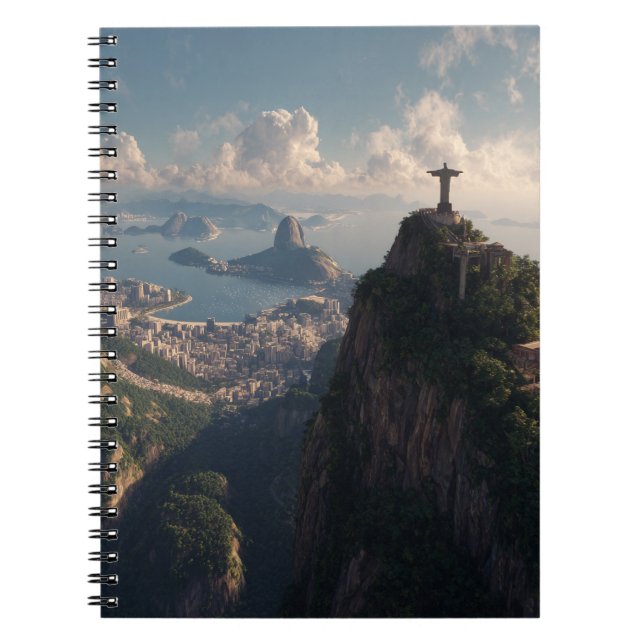 Cuaderno de línea aérea Golden Peak Rio (Frente)