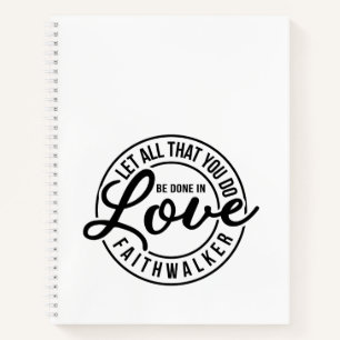 Cuaderno de Línea en Espiral de Amor