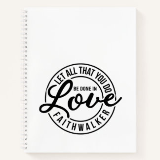 Cuaderno de Línea en Espiral de Amor