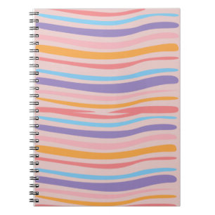 Cuaderno de líneas curvas