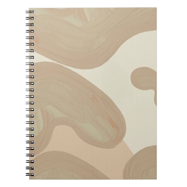 Cuaderno de Líneas Pintadas de Tan – Chic Minimali (Frente)