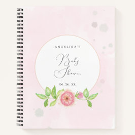Cuaderno de lista de regalos para baby shower de r