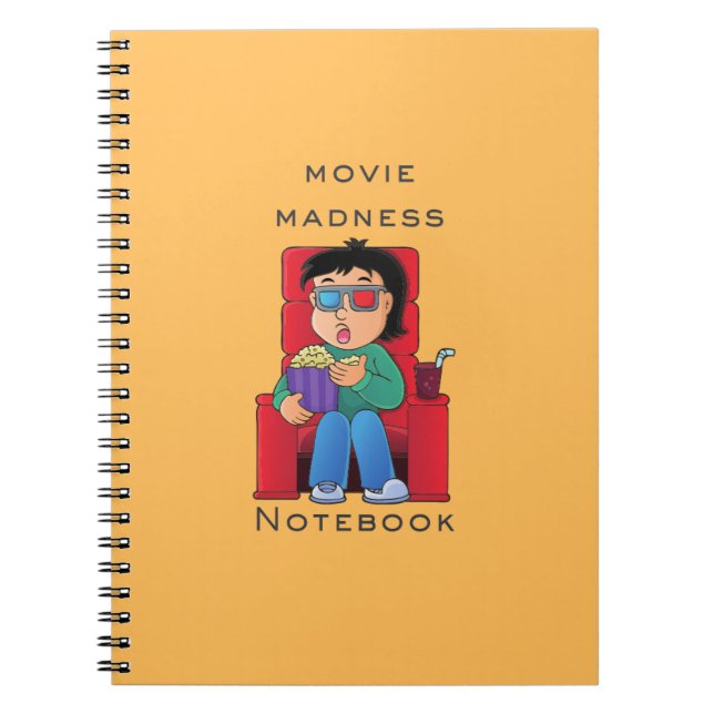 Cuaderno de Locura de Películas (Frente)