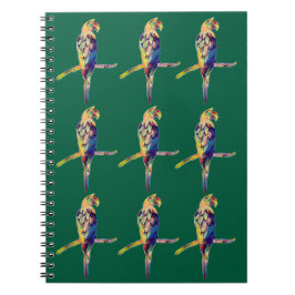 Cuaderno de Loro Colorido