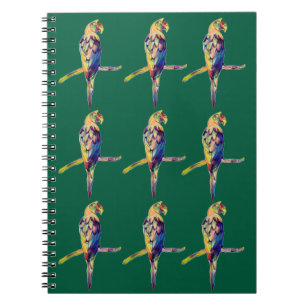 Cuaderno de Loro Colorido