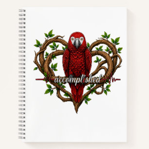 Cuaderno de Loro Inspirador - Realizado