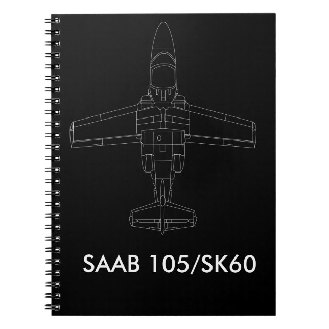 Cuaderno de los aviones de SAAB 105/SK 60 (Frente)