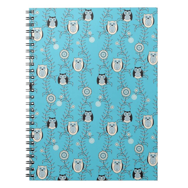 Cuaderno de los búhos del invierno (Frente)