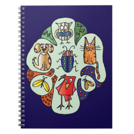 Cuaderno de los Critters de la naturaleza