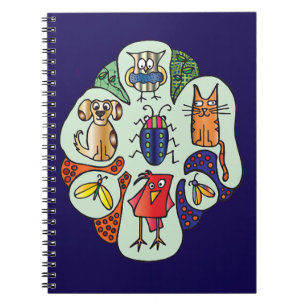 Cuaderno de los Critters de la naturaleza