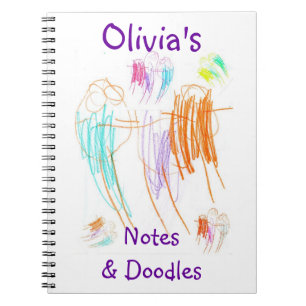 Cuaderno de los Doodles de Olivia