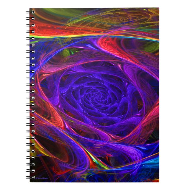 Cuaderno de los "espirales psicodélicos" (Frente)