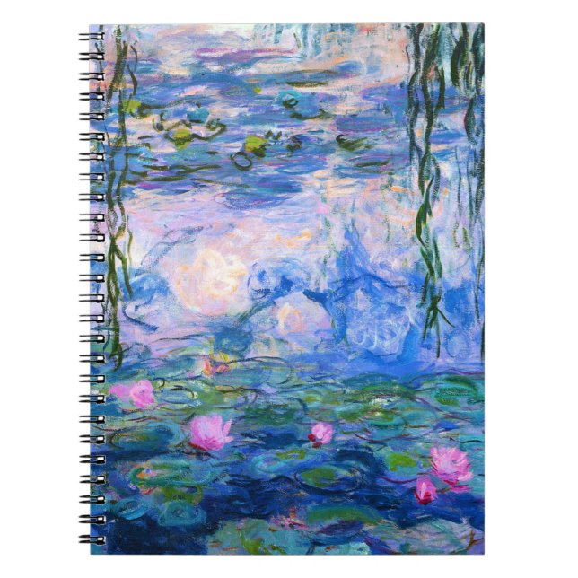 Cuaderno de los lirios de agua de Monet (Frente)