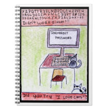 Cuaderno de los piratas informáticos del gato