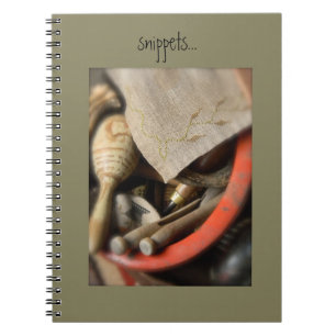 Cuaderno de los "recortes" de la granja de