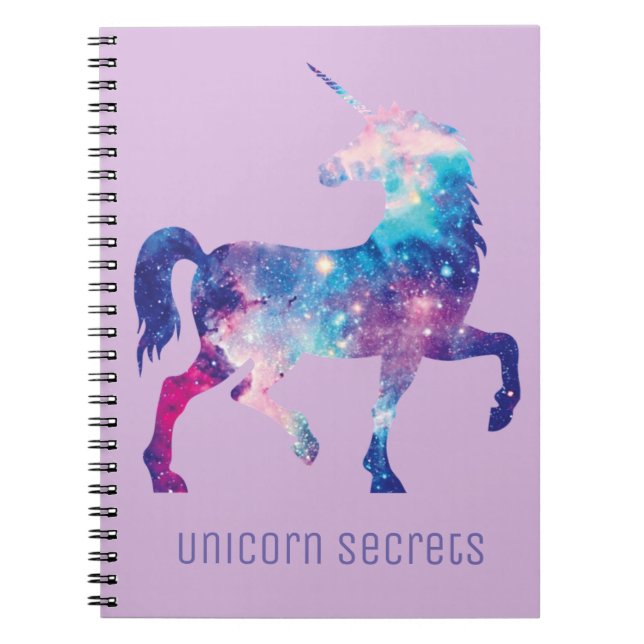 Cuaderno de los secretos del unicornio de la lila (Frente)