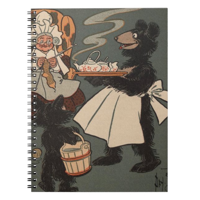 Cuaderno de los tres osos (Frente)