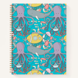 Cuaderno de lujo Under the Sea