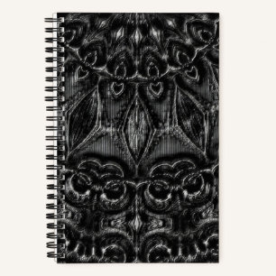 Cuaderno de Mandala de carbón vegetal