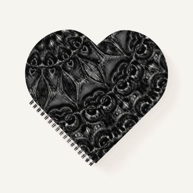 Cuaderno de Mandala de carbón vegetal (Anverso)