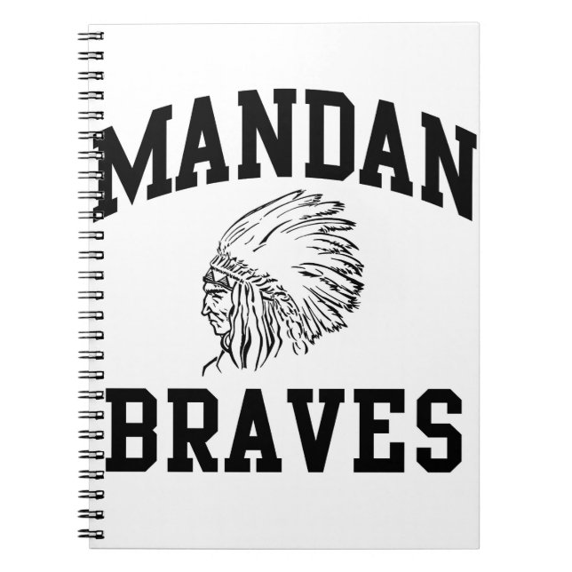 Cuaderno de Mandan Braves (Frente)