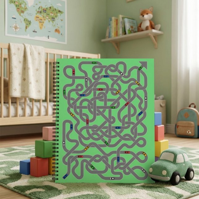 Cuaderno de Mapa de Carretera de Coche Divertido (Subido por el creador)