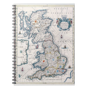Cuaderno de mapas de la antigua Britannia