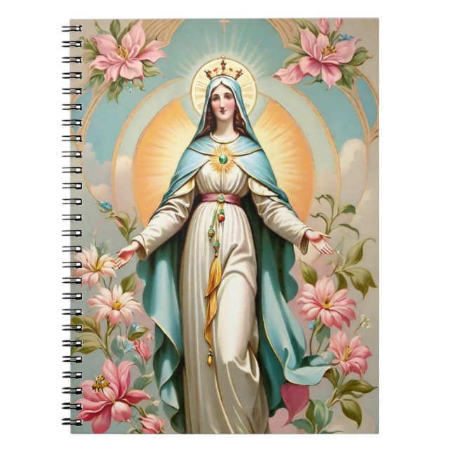 Cuaderno de María Virgen Floral (Frente)