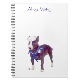 Cuaderno de marinero de Bull Terrier