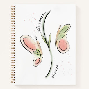 Cuaderno de Mariposa Elige la Libertad Sabiduría