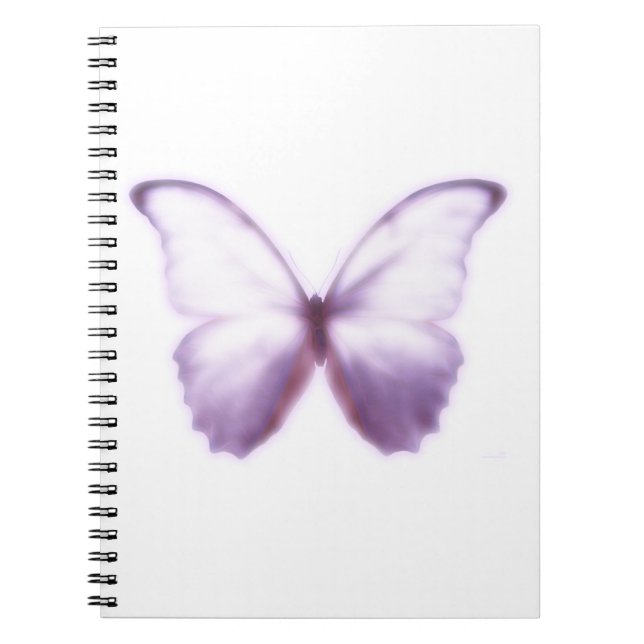 Cuaderno de Mariposa Morada (Frente)
