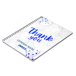 Cuaderno De Mármol Blanco Personalizable Minimalis