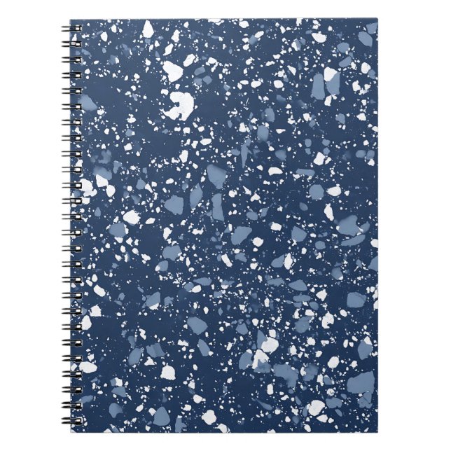 Cuaderno de mármol de aguas profundas (Frente)