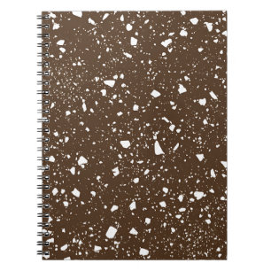 Cuaderno de mármol de café