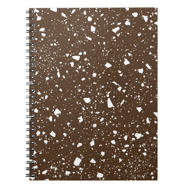 Cuaderno de mármol de café (Frente)