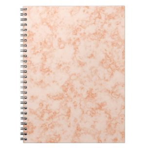 Cuaderno de mármol naranja