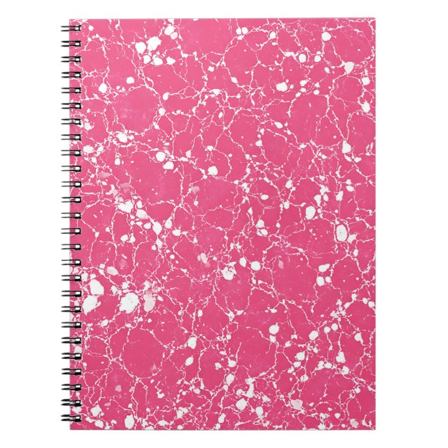 Cuaderno de mármol rosa (Frente)