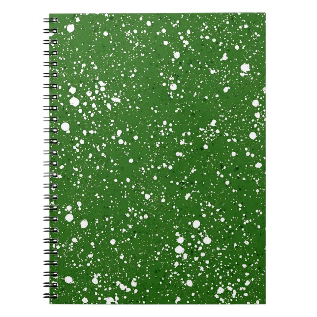 Cuaderno de mármol verde fresco (Frente)