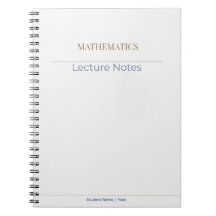Cuaderno de Matemáticas – Edición Académica Minima
