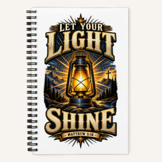 Cuaderno de MATTHEW 5:16 Deja que tu luz brille