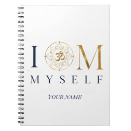 Cuaderno de Meditación Personalizado I OM Myself