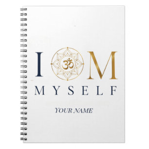 Cuaderno de Meditación Personalizado I OM Myself