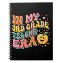 Cuaderno de mi época de profesora de 3er grado